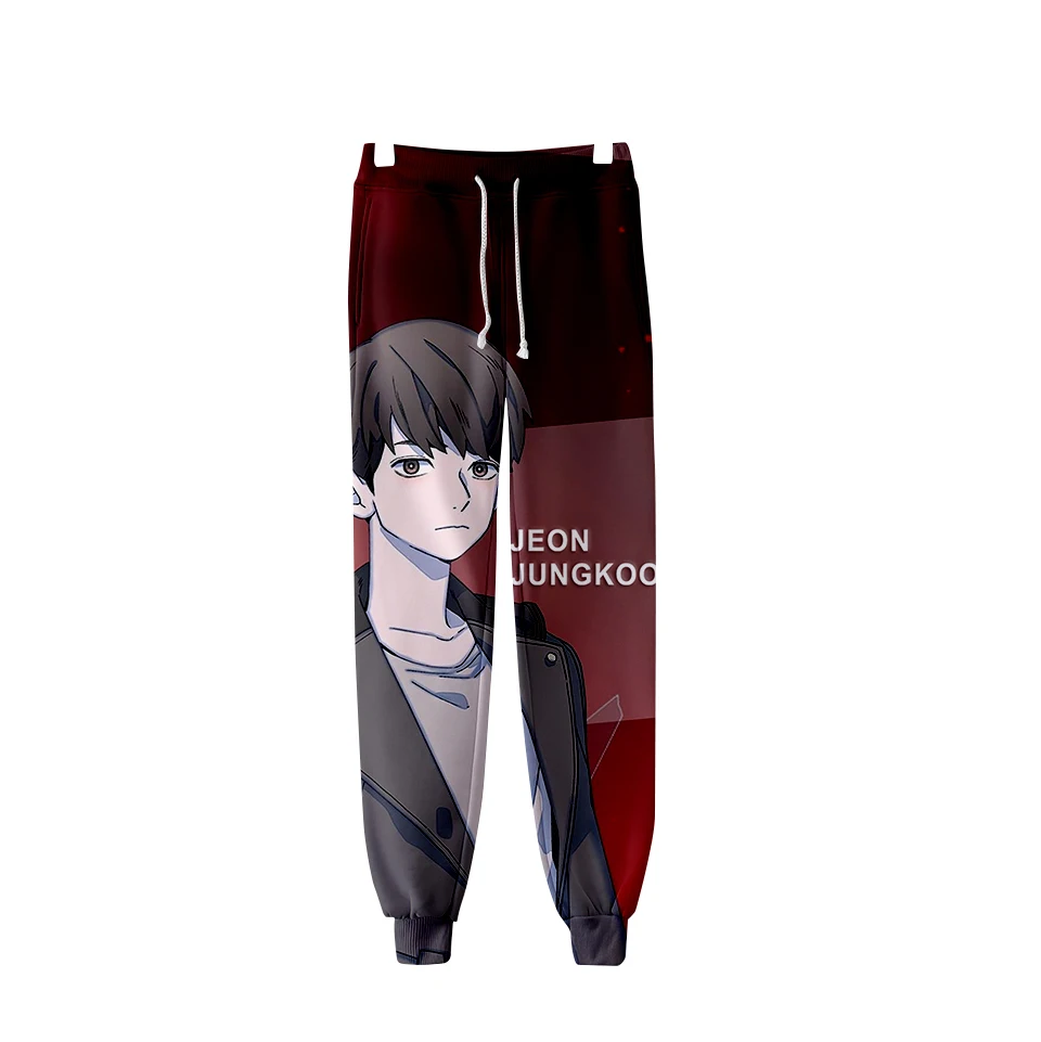 6 Новая мода Save Me Kpop 3d Jogger шаровары хип хоп мужские и женские длинные свободные брюки повседневные Homme 3D фитнес брюки спортивные брюки 4XL - Цвет: 6