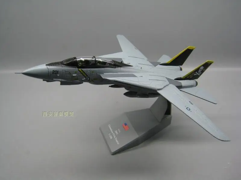 1/100 военная модель игрушки F14 Tomcat F 14A/B AJ200 VF 84 боец литой металлический самолет