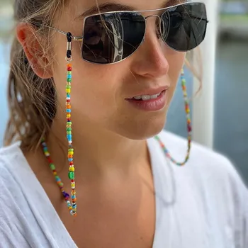 

5PCS, Chain For Mask Women Chains For Mask Necklace Boho Jewelry Letter Choker Colorful Fashion Collares 2020 Necklaces