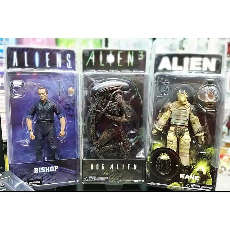 NECA 6th волна специальный Форма воинов железа потерял зубчатые расследования 7-дюймовый мобильный фигурка Гараж Комплект Модель