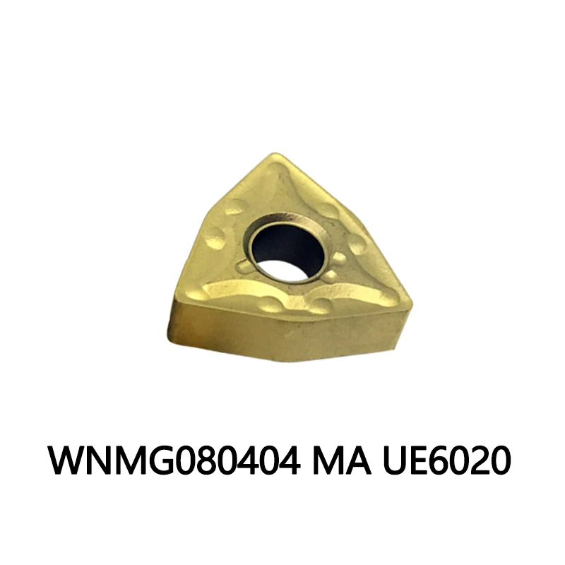 

10PCS WNMG080404 MA UE6020 carbide inserts External Turning tool WNMG 080404 Lathe Tools Milling cutter CNC tool