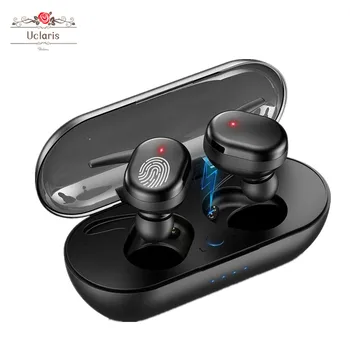 

Bluetooth 5.0 Wireless Earbuds with Wireless Charging Case IPX8 HeadphonesWaterproof TWS Stereo in Ear Built in Mic Headset