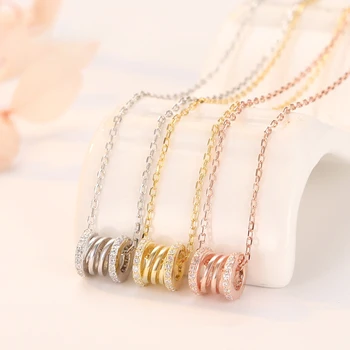 

S925 Small Waist Necklace Female Pendant Plated With Clavicle Chain Net Red the Same Accessories