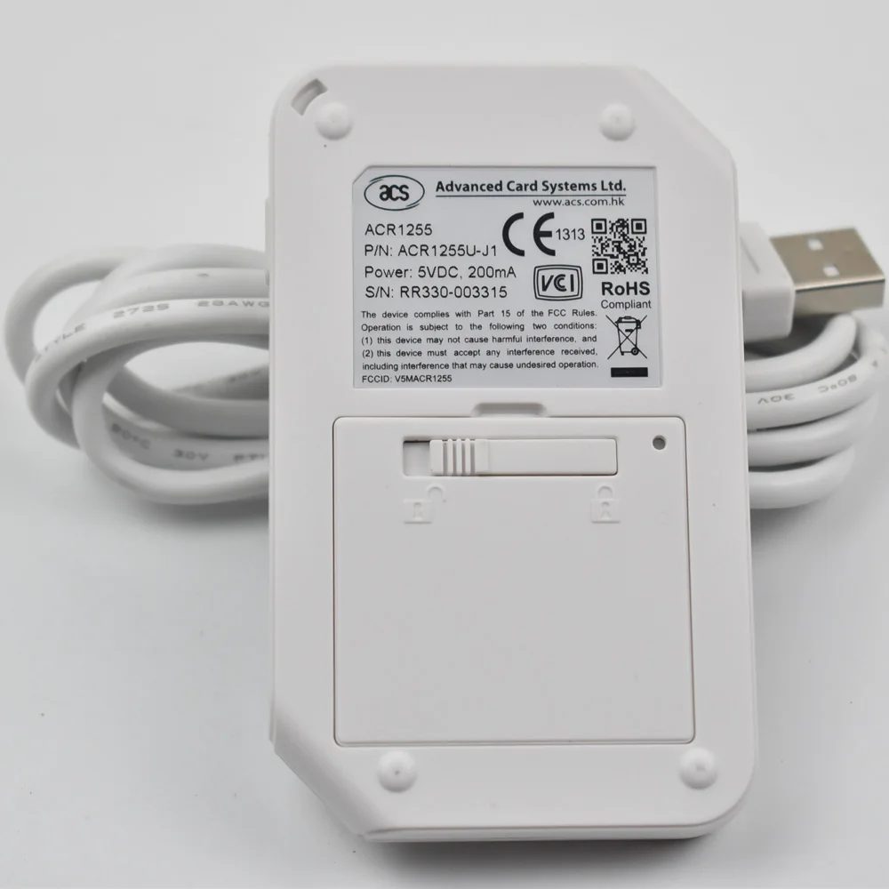 ACR1255U 13,56 МГц RFID считыватель карт писатель USB интерфейс для беспроводной Android Bluetooth NFC считыватель