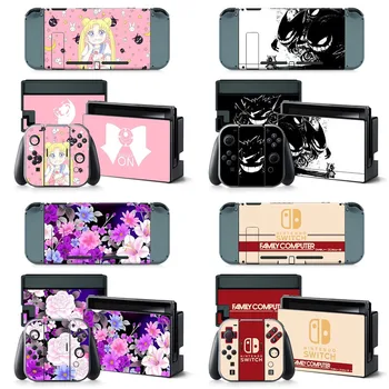 

Factory supply directly grey camo design skin stickers for Nintendo Switch console game decals