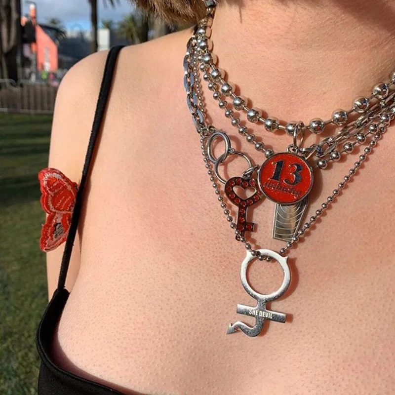 Ожерелье с кристаллами Igirl Key, женское ожерелье в стиле Харадзюку, хип-хоп, Pandent, готическое, панк, для девушек, чокер, Chian, ожерелье, поп, ожерелье, Mujer