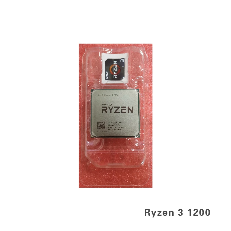 Процессор AMD Ryzen 3 1200 R3 1200 3,1 ГГц четырехъядерный процессор 65 Вт настольный разъем AM4