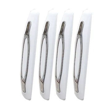 

4X Car Door Anti-Collision Strip Anti-Bump Protector ABS+PVC Scratch Abrasion Trim Edge