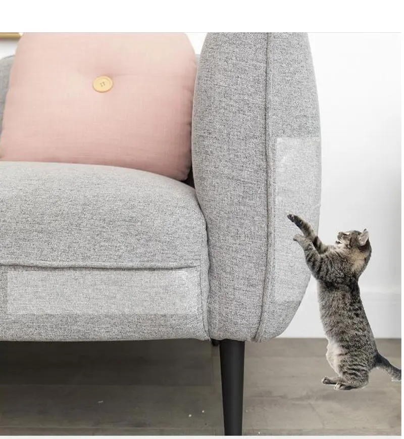 Против царапин защитный экран кошка царапин клейкая угловая Защита ПВХ Когтеточка для кошек мебель протектор товары для домашних животных