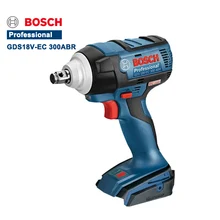 Bosch Electric Wrench GDS18V-EC 300ABR Impact Wrench Brushless Electric Tool With ABR Function (BOSCH Original Bare Metal)