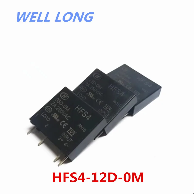 

10 шт. твердотельных реле HFS4-12D-0M 12VDC 2A 4pin.