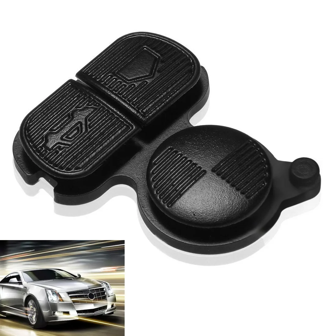 Black 3 Buttons Car Auto Key Replacement Entry Remote Key Fob Shell Car Key Case Housing Fit for BMW E46 Z3 E36 E38 E39