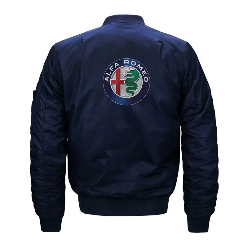 Alfa Romeo куртки мужские Военный стиль 6XL 7XL 8XL куртка брендовая одежда пальто Бейсбол повседневное пилот мода зима YZ754