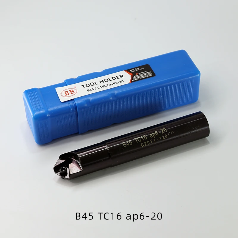 BB Countersink Bar Indexable Chamfer Milling Cutter Tool Holder 30 45 60 Degree TC AP C20-20 C16-16 Spot Drilling for tool holder