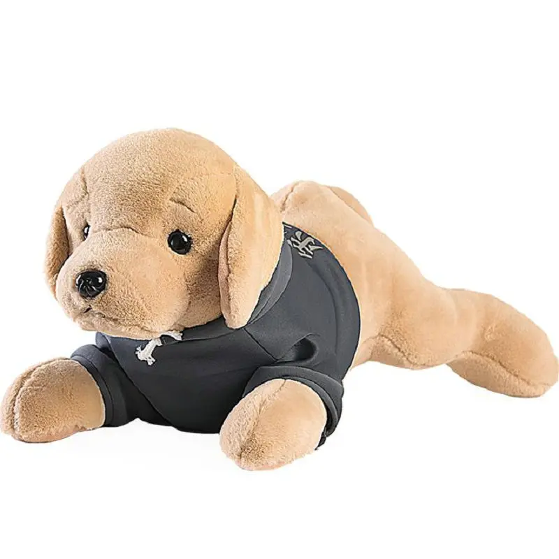 Simulation Golden Retriever Dog Stuffed Toy High Quality Lifelike Labrador Dog plush Toy Hug Cartoon animal pIllow Gift for Boy