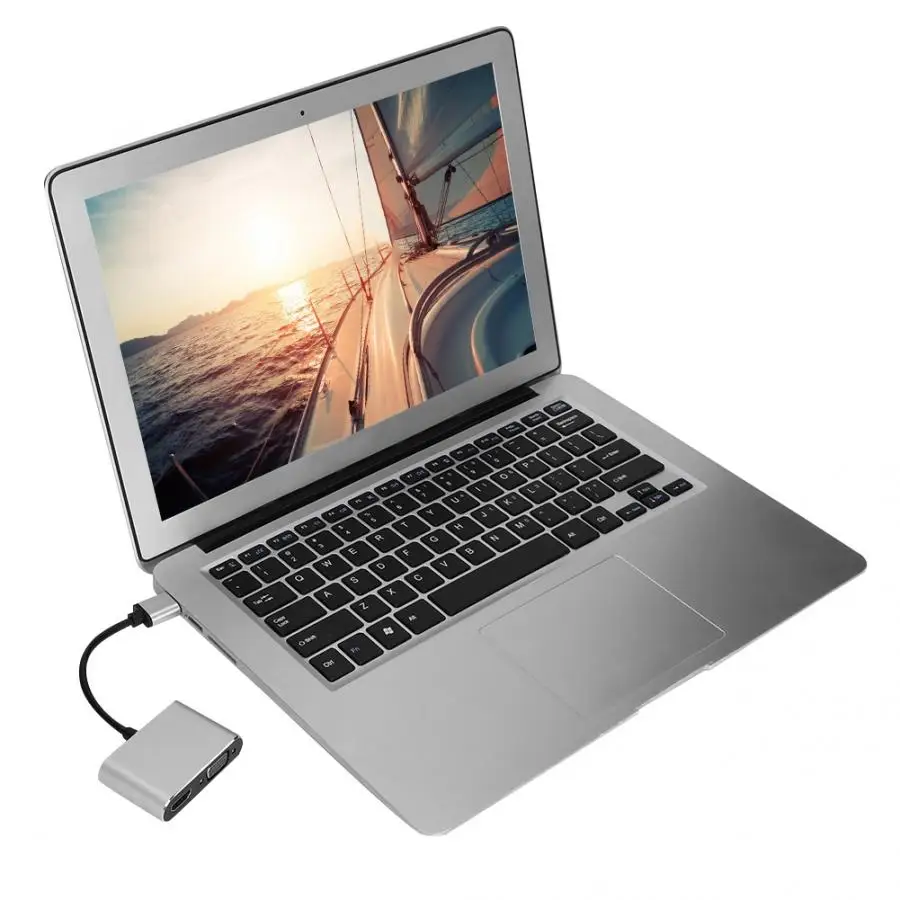 USB 3,0 к HDMI/VGA адаптер 1920*1080 конвертер кабель для OS/Windows 7/8/XP VGA конвертер