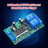 Yf-7 Multifunctional Dual Channel Delay Relay Module Board Pulse Trigger Cycle Timer 0.01s-999m Delay Time Adjustable 7-30v Dc 4