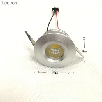 

5pcs/lot 3 W LED Mini Einbauleuchte Round verstellbarer led Spot Deckenlampe 85-265V LED-Schrankleuchte