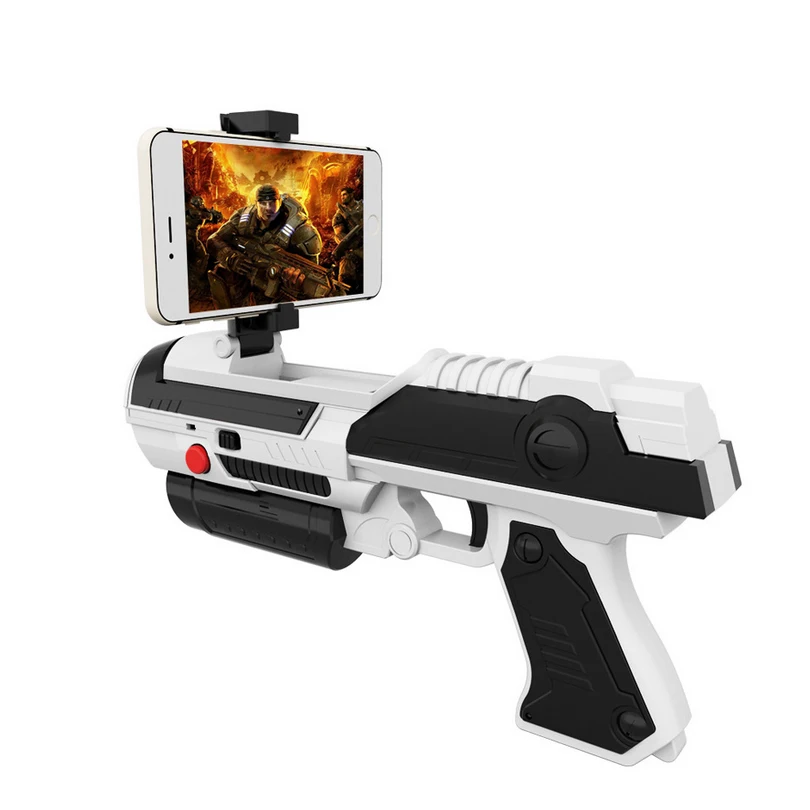 Креативный мобильный телефон умный Bluetooth AR игровой пистолет игрушка VR геймпад игровой пистолет для активного отдыха спортивные воздушные пистолеты игрушечный пистолет Творческие игрушки - Цвет: Белый