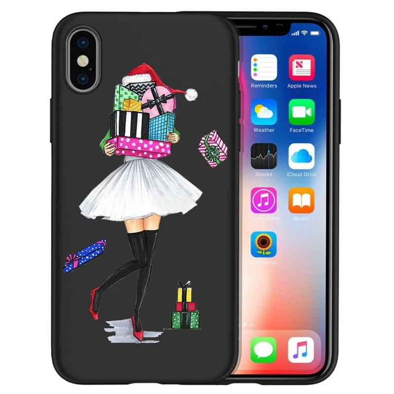 Модный чехол для телефона для девочек iPhone 11 11 Pro Max 5 5S 6 6S 7 8 Plus X XS Max XR для Capa iPhone 8 Case Etui