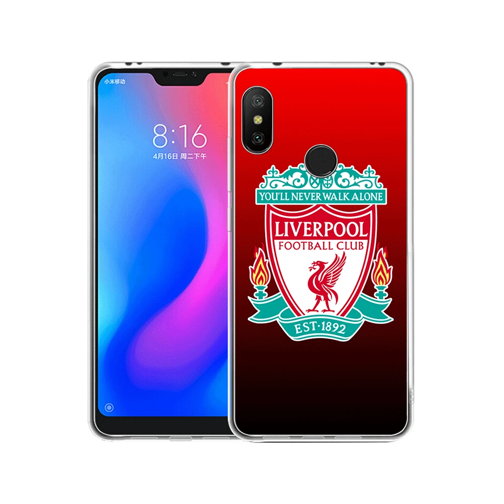 6 EST 1982 мобильный чехол для телефона для Xiaomi Redmi Note 4 4X5 5A 6 7 8 Pro Чехол Liverpool FC защитный корпус милый - Цвет: 6