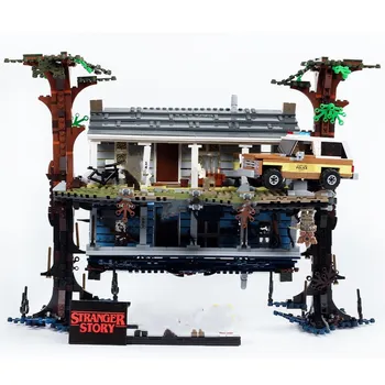 

New 2499pcs City Lepining 75810 Stranger Things The Upside Down Building Blocks Bricks Set Toys for Children Gift 25010