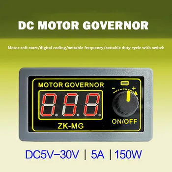 

DC Motor Controller Digital Display Switch Motor Speed Regulator DC PWM Motor Driver Module PWM Motor Speed Controller