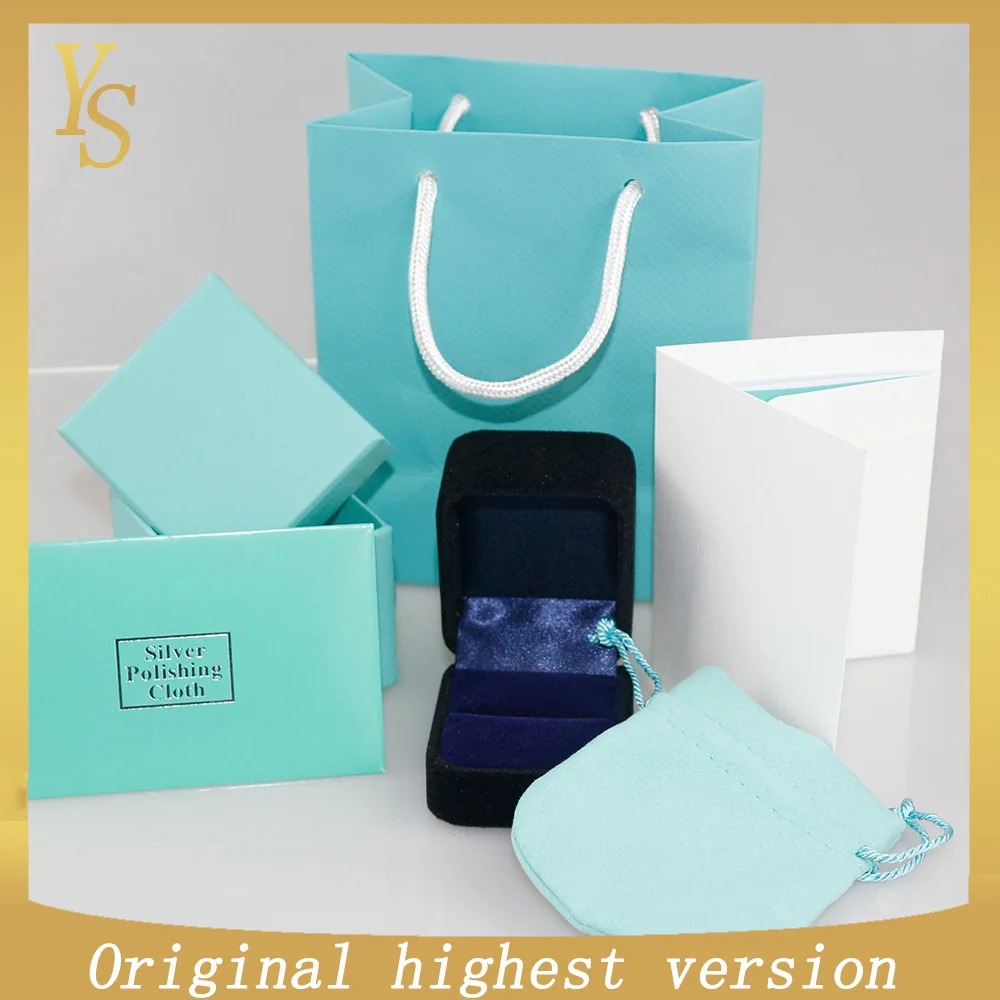 

YS Gift Box TIF Ring and Stud Earrings Gift Box