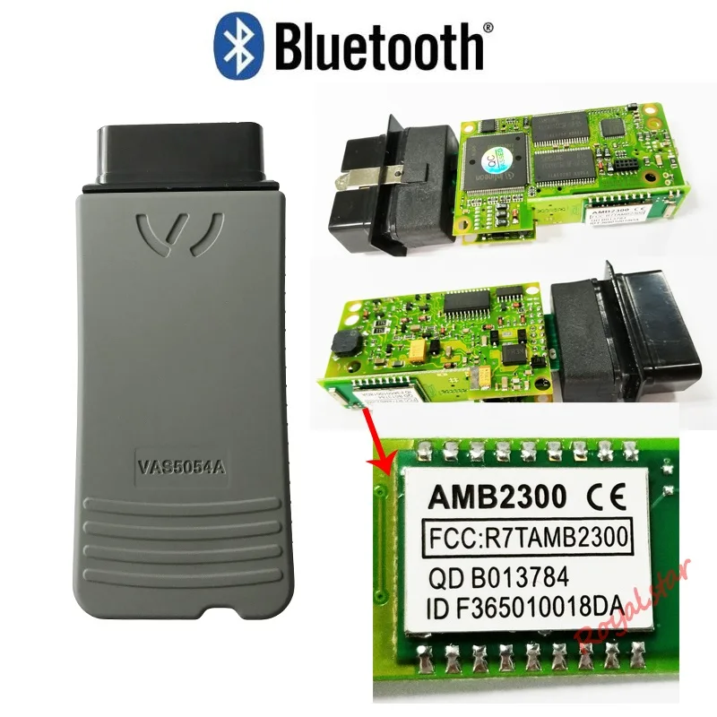 Автомобильный диагностический сканер VAS5054a ODIS V5.26 VAS5054 с чипом AMB2300|Считыватели