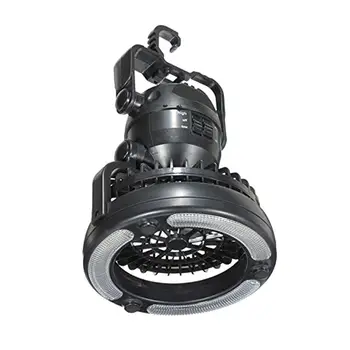 

2Mode 2Mode Portable Tent Light Fan LED Lamp Camping Lantern Hanging Flashlight Battery Operated Night Illumination For Outdoor