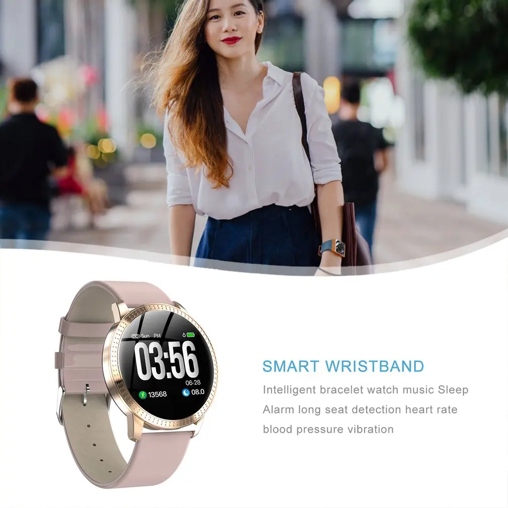 Cf18 Smart Bracelet Watch Music Sleep Alarm Health Monitoring Bracelet Ip67 Waterproof Watch Creative Gift