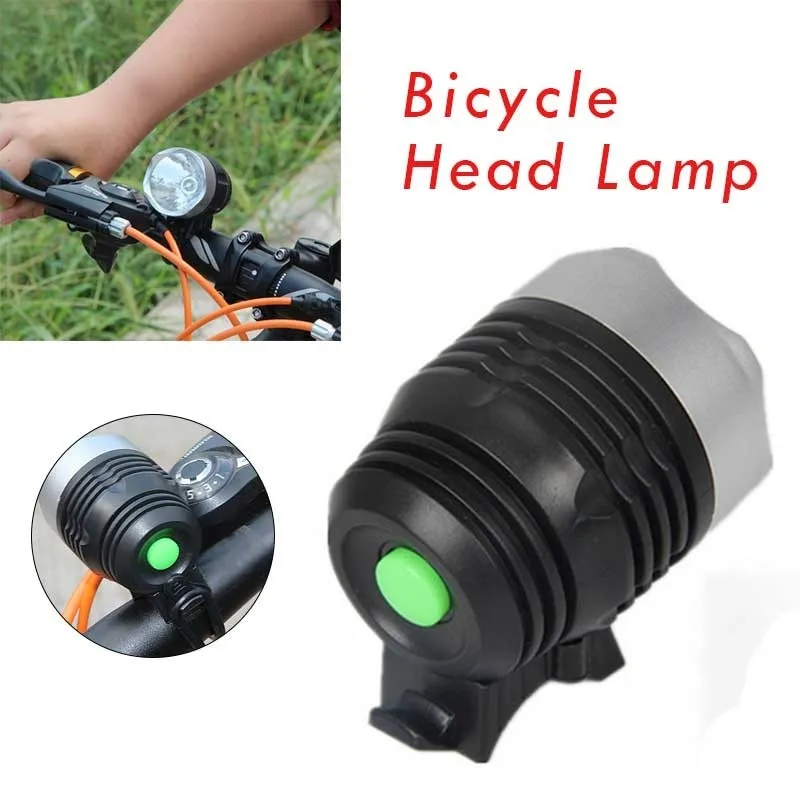 Cheap Multifunctional Lamp Bicycle Headlight Interface Q5 Interface LED Bike Light Headlamps 3 Modes 2