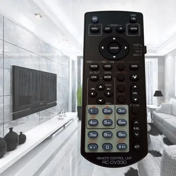 

RC-DV330 Replace Black DVD Wireless ABS Small Accessaries Multimedia Audio Universal Remote Control Car Radio For Kenwood DDX271