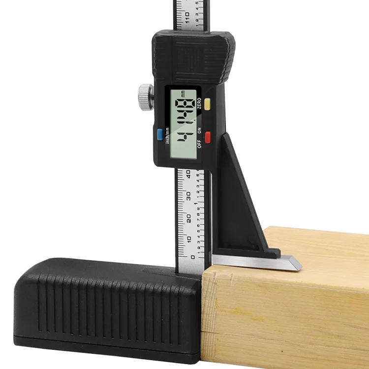 0-150mm Digital Height Gauge Electronic Digital Height Gauge Vernier Caliper Ruler  Wood Table Marking Ruler best ph meter