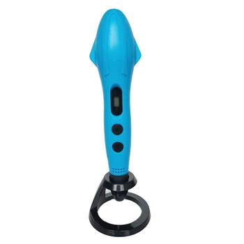 

3D Printing Pen LCD Screen Non-Clogging 3D Pen Adjustable Speed & Temperature Auto-Sleep 3D Drawing Printer Pen1 EU Plug