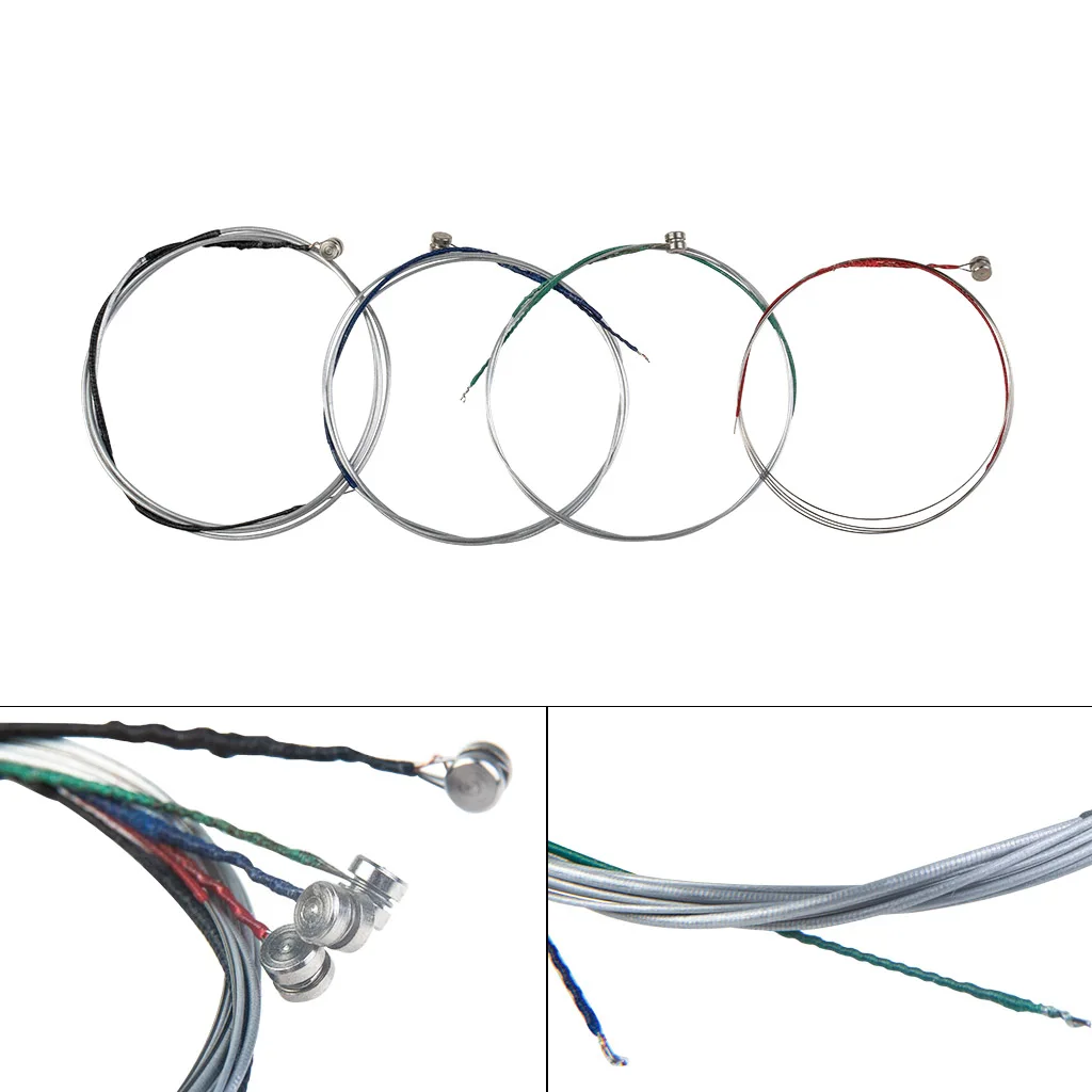 Violin Strings Complete Set (L, D, A & E) Mercerized Steel String