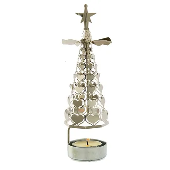 

Creative Decoration Candlestick Miniature Model Desktop Display Candel Holder With Spin Decoration Cake Decoration Figurine Gift