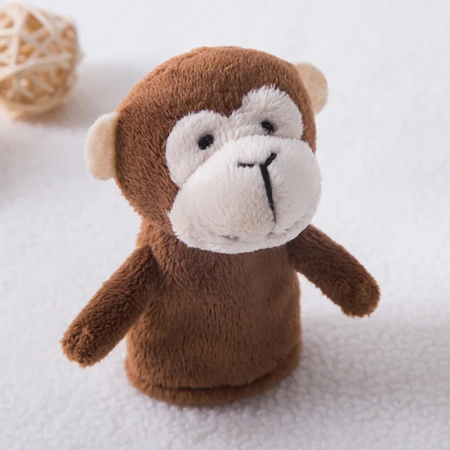Kawaii finger puppets Mini Animal Frog 