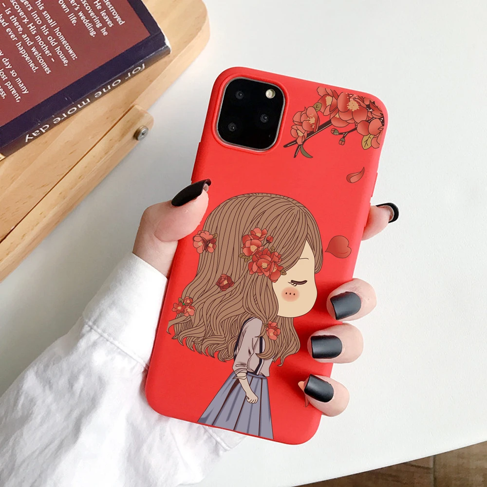Забавный чехол для телефона с рисунком пальца для iPhone 11 Pro Max 6s 7 8 Plus Мягкий ТПУ чехол с мультяшным котом для iPhone X XR XS Max задняя крышка - Цвет: 19