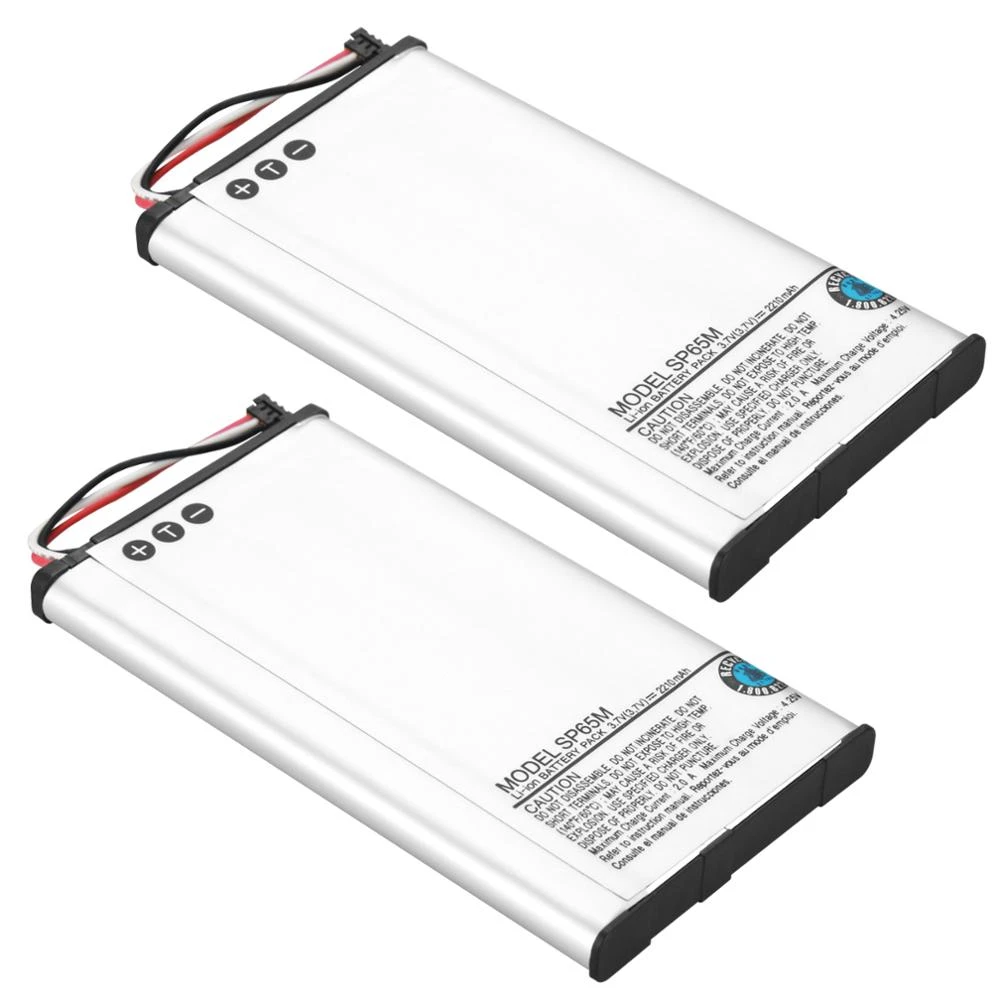2pcs 3 7v 2210mah Rechargeable Li Ion Battery Pack For Sony Ps Vita Psv 1000 Console Batteries Aliexpress