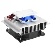 50W DIY Thermoelectric Cooler Cooling System Semiconductor Refrigeration System Kit Heatsink Peltier Cooler for 15L Water
