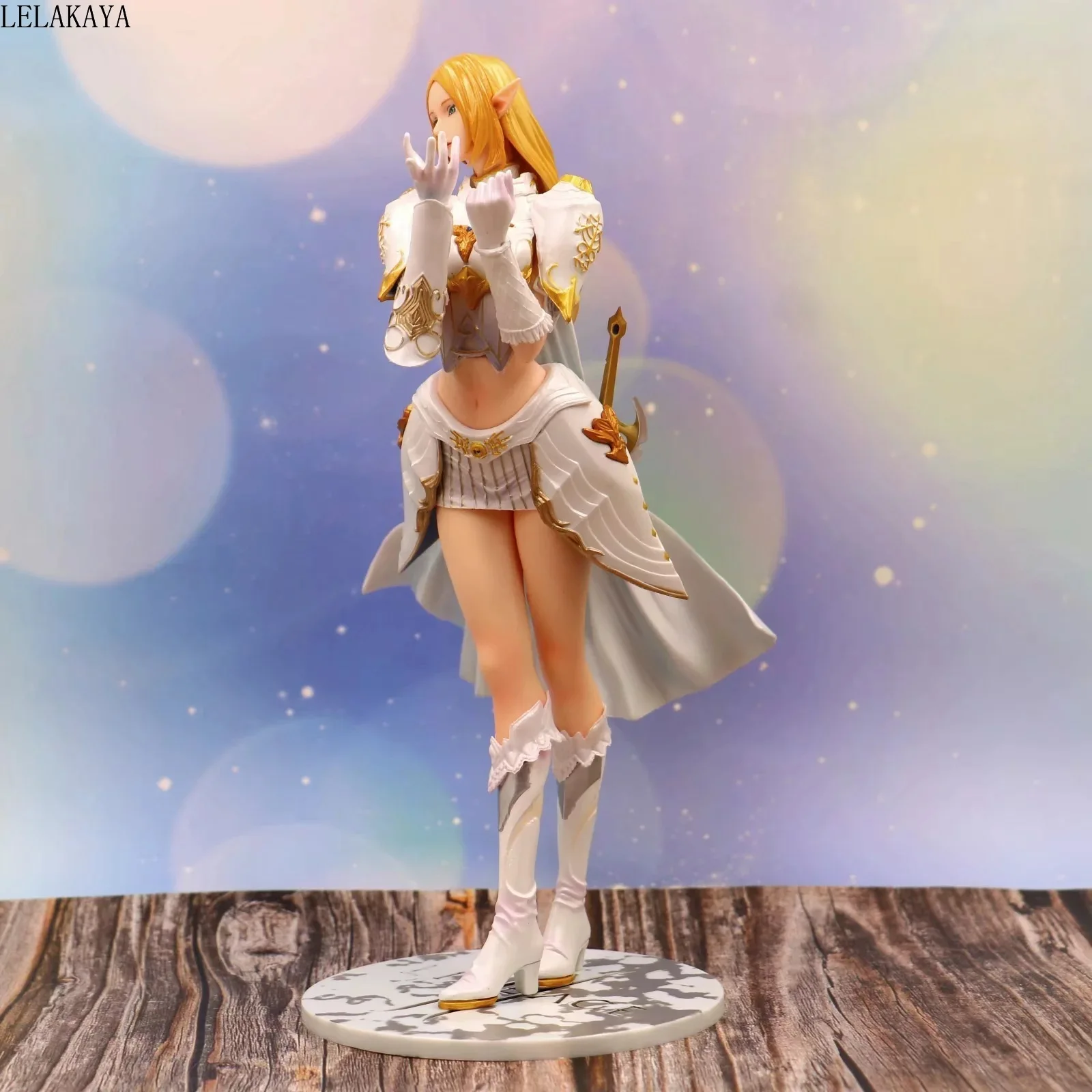 Цена Лидер продаж японское аниме эльф женский Маг с оружием SkyTube Tony Girls 1 7 Масштаб ПВХ фигурка Коллекционная модель игрушки Brinquedos