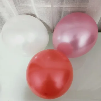 

30pcs / lot12 inch 3.2 g pearl round latex balloons wedding decor baby bath air ball birthday party helium ballon supplies