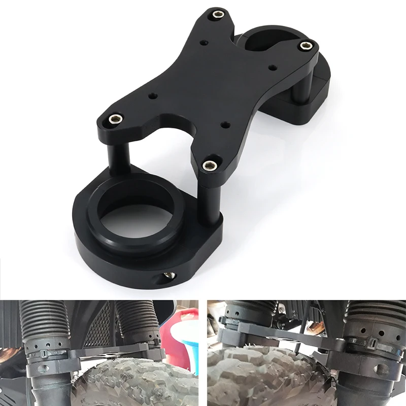Front Fork Brace For Kawasaki KLR650 – Fits 1987-2007, Black 7075-T6 Aluminum