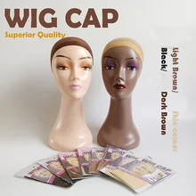 1 шт.(1 пакет) парик сетки качество парик колпачок волос сеть для плетения волос стрейч парик на сетке Крышка для изготовления парики один размер