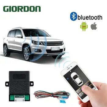 

Universal Smart Key Smartphone Remote Start Stop Control Car Alarm Security Button With Android /IOS PKE Passive Keyless Entry A