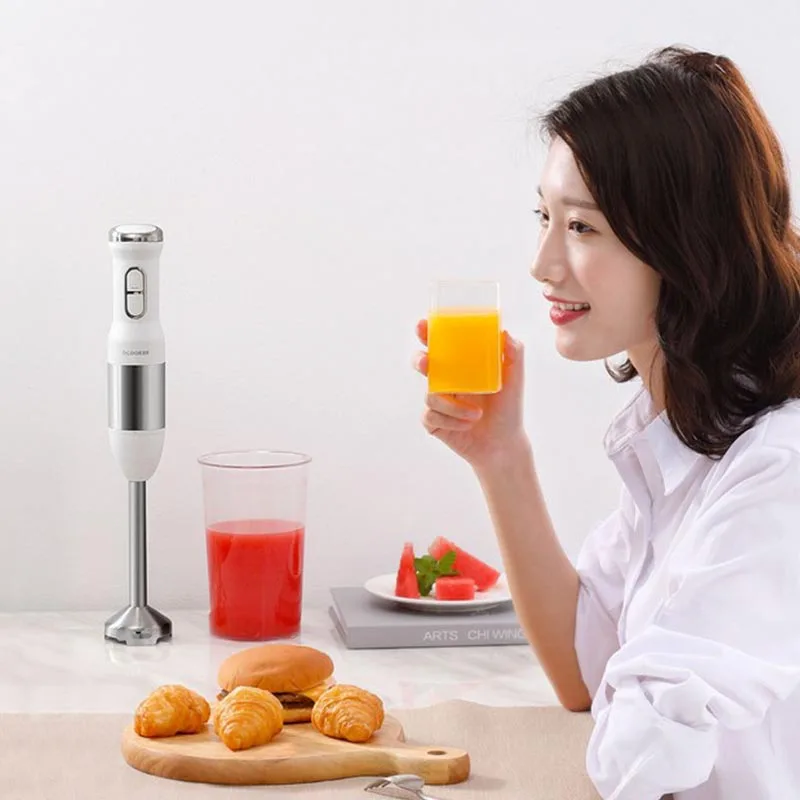 Xiaomi Ocooker Электрический Миксер ручной кухонный блендер уничтожитель овощей Соковыжималка Блендер Электрический кухонный пищевой процессорный микшер