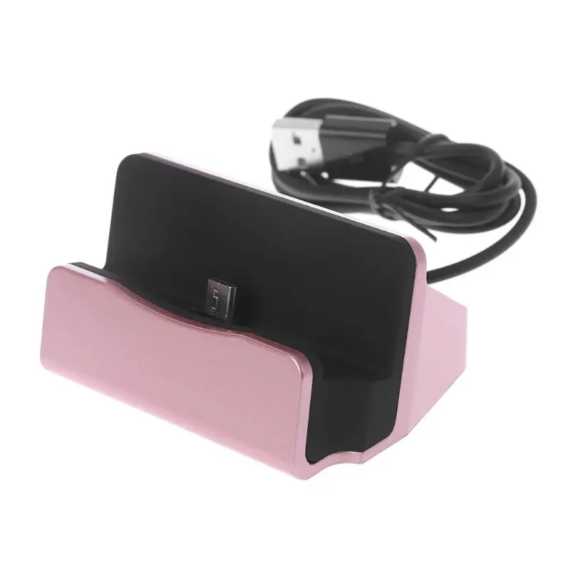 Настольное зарядное устройство Micro USB для док-станции, синхронизация, зарядная подставка для телефона Android, настольное зарядное устройство