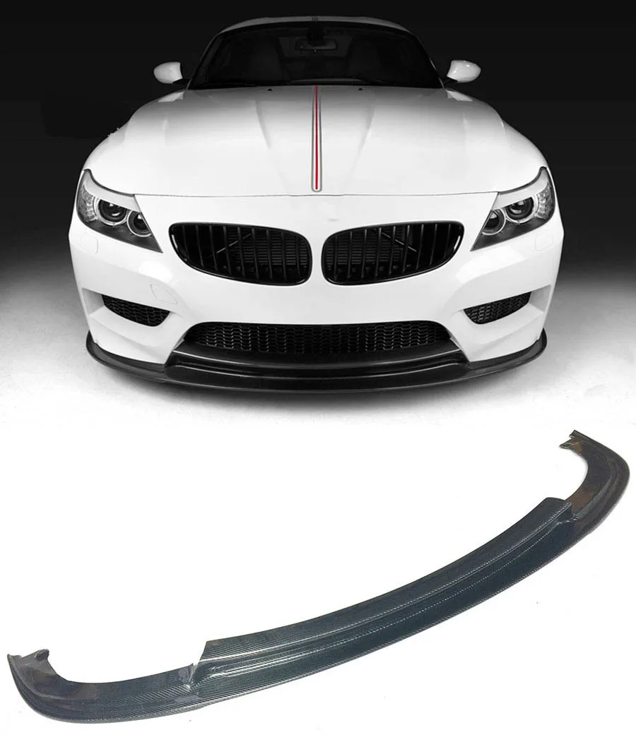 3-D Стиль Настоящее углеродное волокно передний спойлер Подходит для BMW E89 Z4 M-Sport