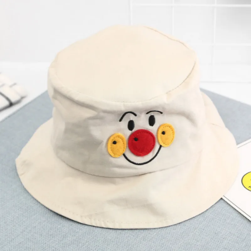 Панама детская с мультяшным рисунком Модная хлопковая шляпа от солнца для